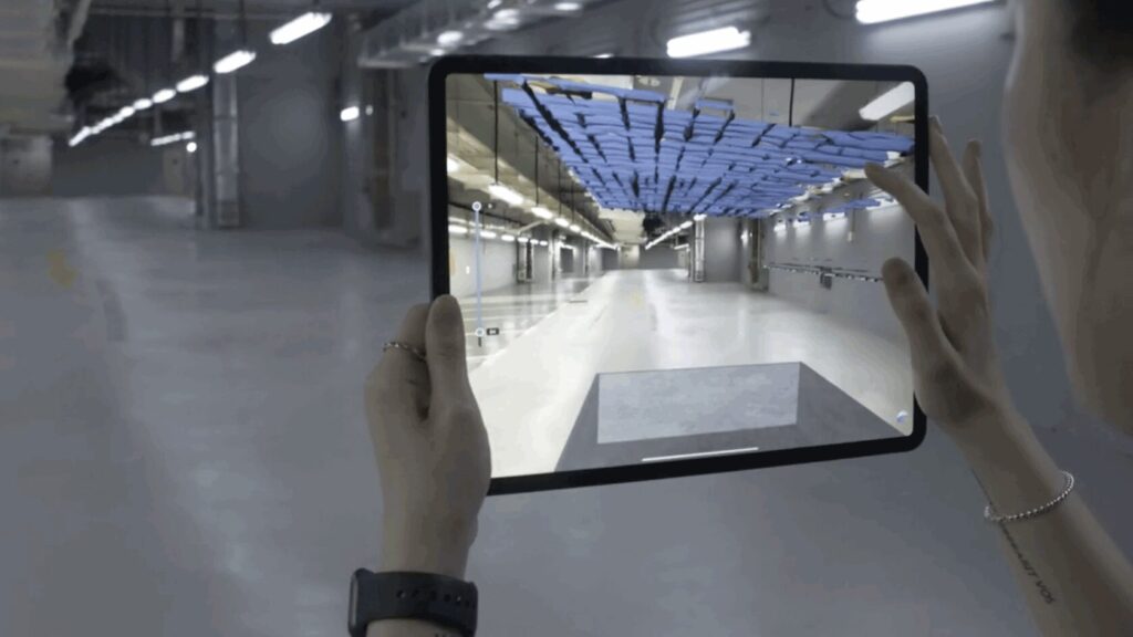 アプリを使用したiPad表示